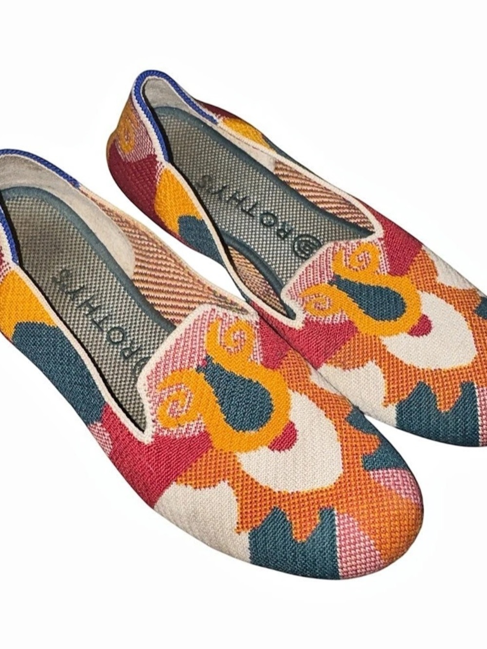 Rothy's The Loafer Multicolor Flats in Moroccan Amber US 8